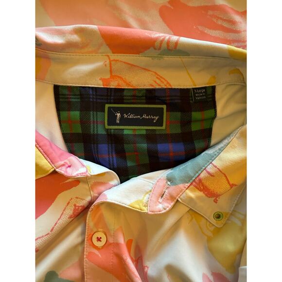 William Murray Men's "Happy Hands Club" Golf Polo Shirt Sz XL - Picture 3 of 6